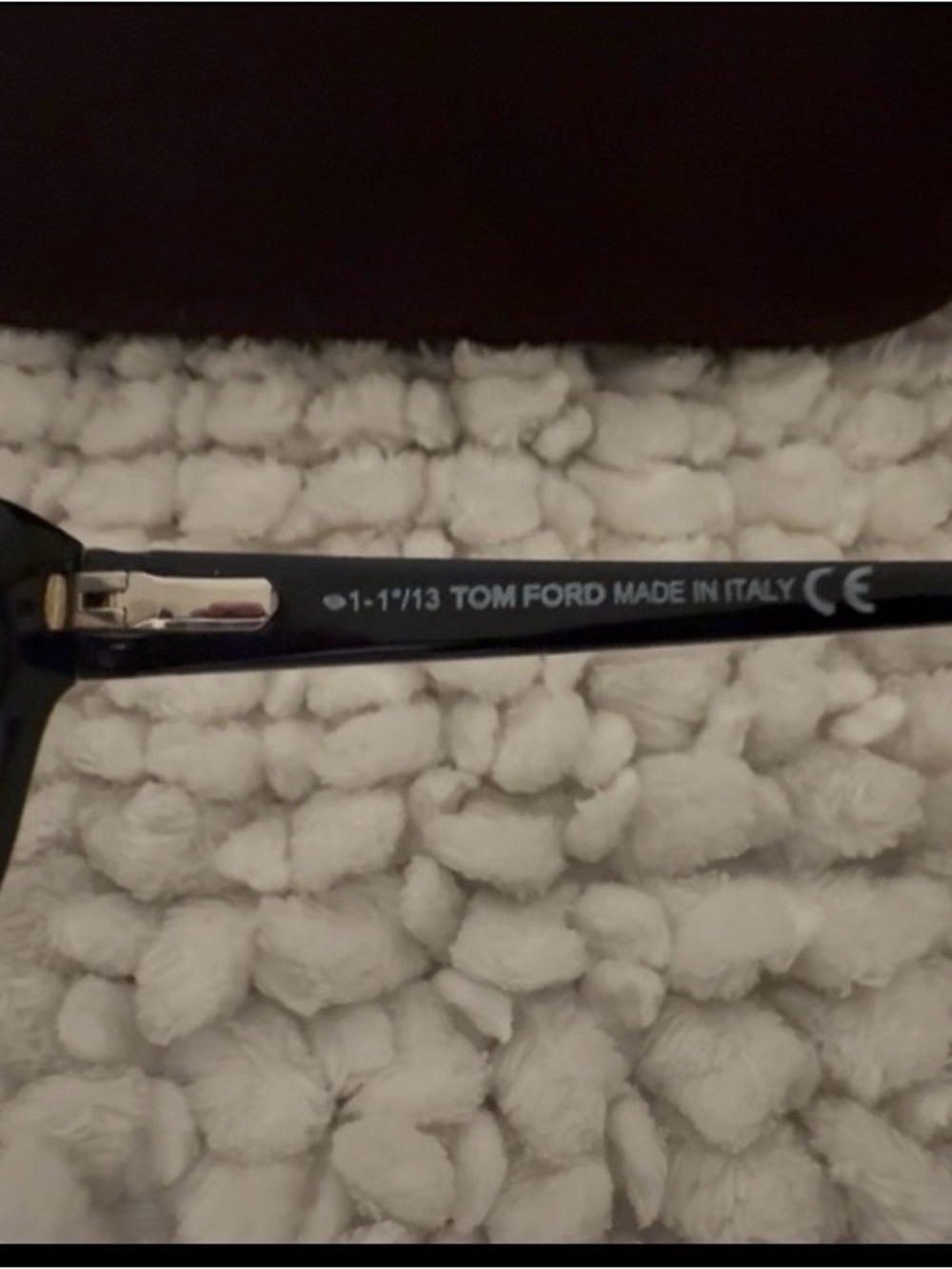 Tom Ford men's blk TF5184 glasses w/ original case, gently used. - Picture 5 of 7
